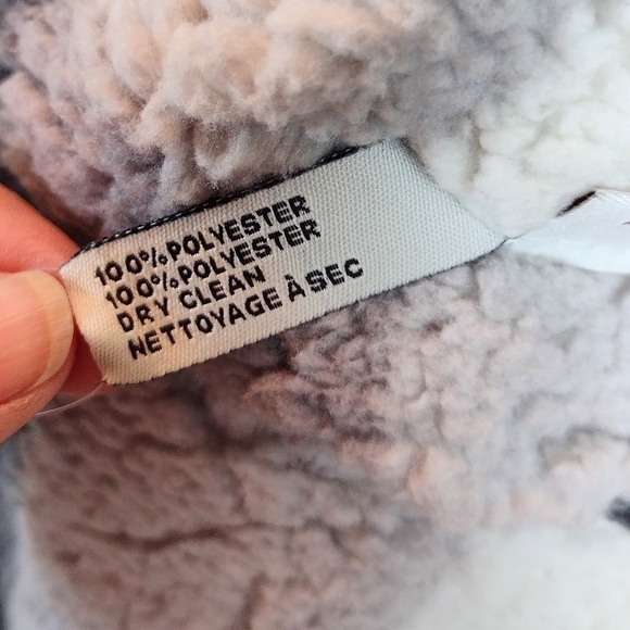 Quagga NWT Black/Gray/Cream Eternity Scarf - Picture 7 of 8